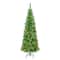6ft. Pre-Lit Rowan Pencil Slim Artificial Christmas Tree, Multicolor Lights